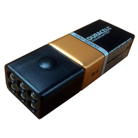 9 Volt LED Snap Torch with Duracell Battery